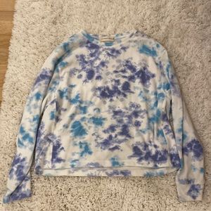 Ocean drive tie dye crewneck sweater